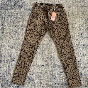NWT Scotch and Soda leopard print pants 🐆